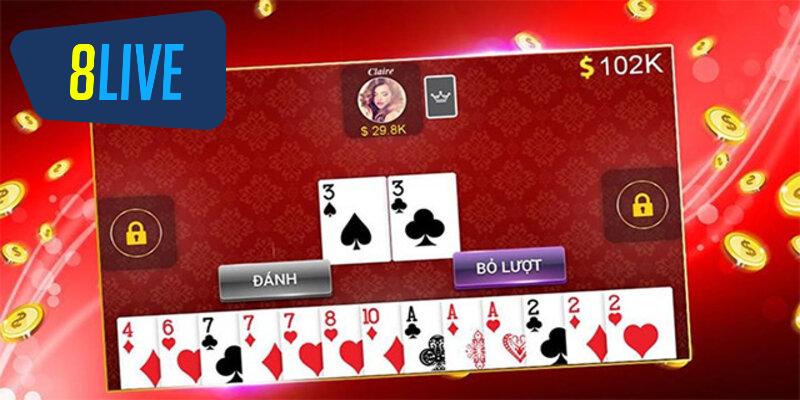 Cách chơi Tiến lên 8LIVE chi tiết cho người mới bắt đầu